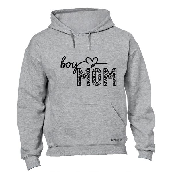 Boy Mom - Patterned - Hoodie