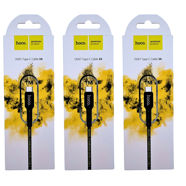 3 Pack USB to Type-C Cable 1m