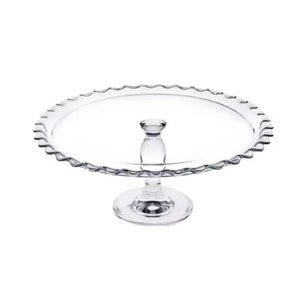 Cake Stand 264X121Mm Footed Glass Petite Patisserie