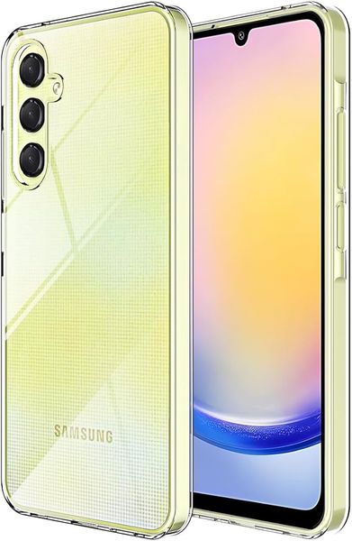 Protective Transparent Case Compatible with Samsung Galaxy A25