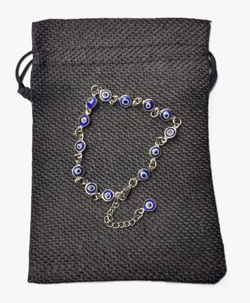Evil Eye Link Stainless Steel Bracelet - EM7