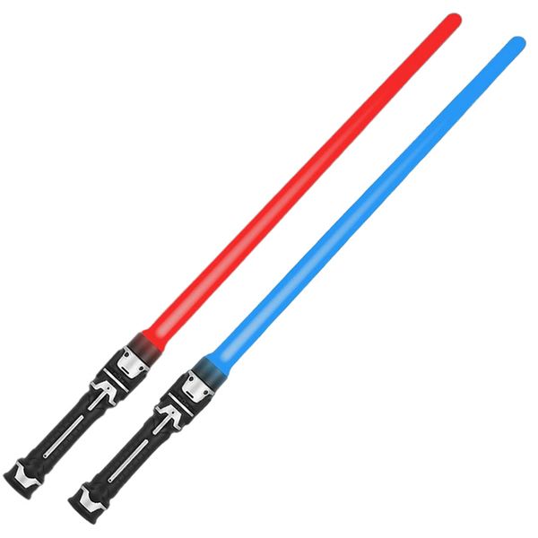 Light Saber Staff - Retractable Toy Swords with Fighting Sound