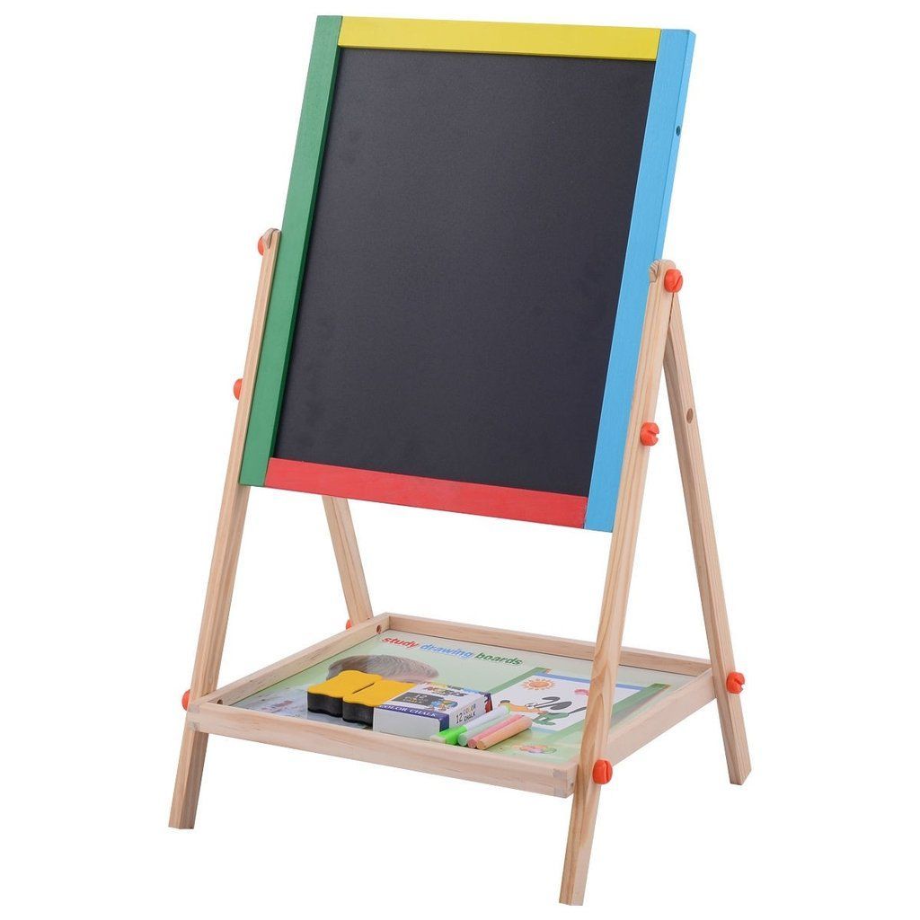 GB 2 in 1 wooden Blackboard / whiteboard Shop Today. Get it Tomorrow