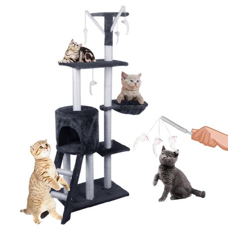 Multi Level Cat Tree Tower with Perch Climbing Stand for Small Medium Cats Shop Today. Get it Tomorrow takealot