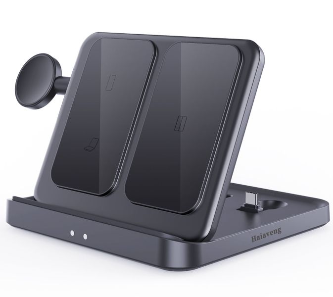3-in-1 Foldable Wireless Charger Station compatible Samsung Galaxy Fold