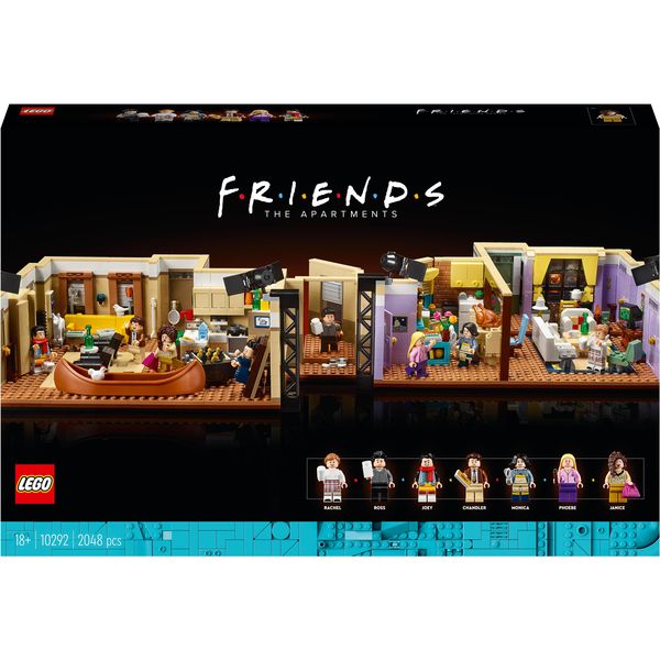 LEGO® ICONS The Friends Apartments 10292 Building Toy Set (2,048 Pieces)