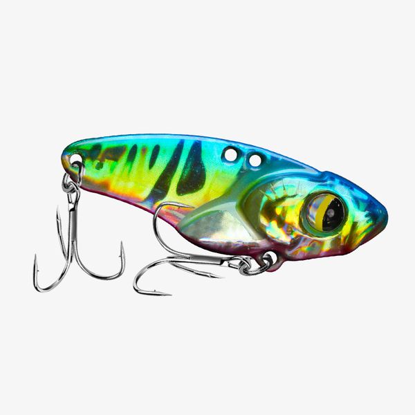 Bsjea Thin Back VIB Lure Rattlesnake Long Cast Metal Bait Fishing Lure Set