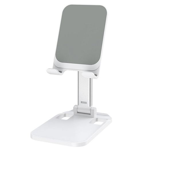 Adjustable Folding Aluminum Desktop Stand For Mobile Phones /Tables - Black