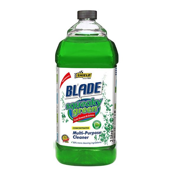 Shield - Blade - All Purpose Cleaner Squeeky Green - 2L - Bulk Pack of 4