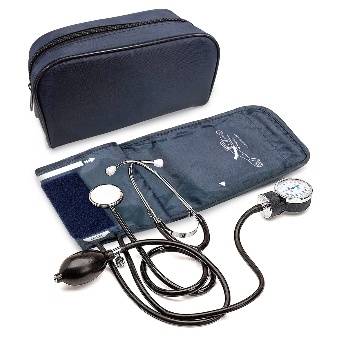 FORA | P91 Aneroid Sphygmomanometer - Blood Pressure Kit w/ Stethoscope ...