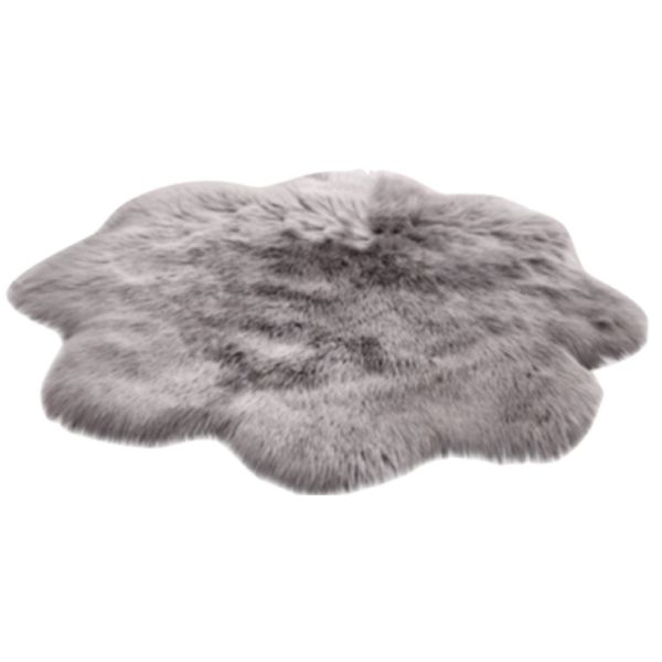 Home Decor Fluffy Flower Rug