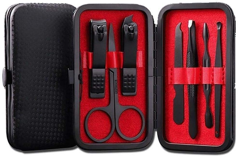 7-Piece Manicure Travel Hygiene Nail Clippers Pedicure Set