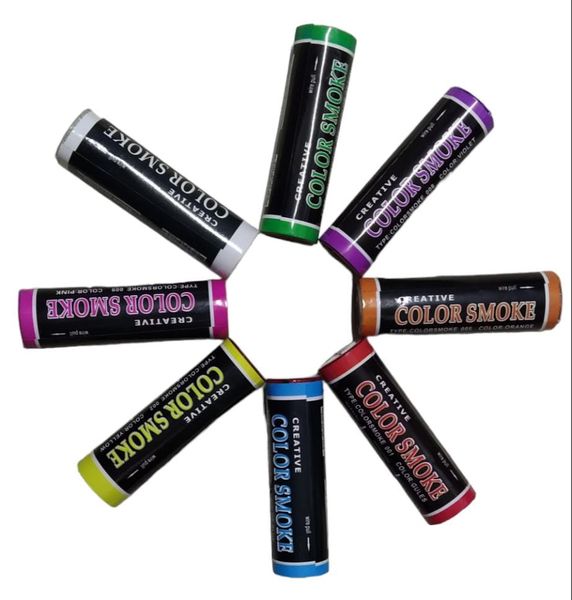 Pack Of 8 - Creative Color Smoke Bomb Grenade