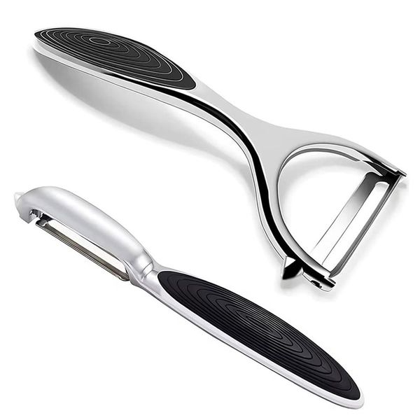 Vegetable &amp; Fruit Peeler - Ultra Sharp Stainless Steel Peeler - Set of 2