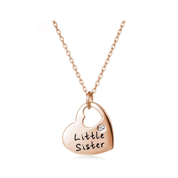 Crystalize Sister Necklace with Swarovski® Crystal