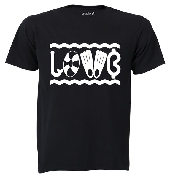 Mens - T-Shirt - Black image