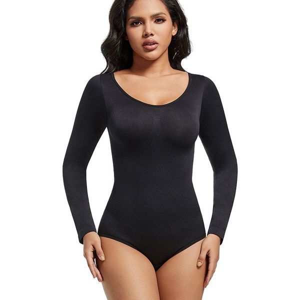 Shapewear Long Sleeve Bodysuit Butt Lifter Body Shaper Tummy Shapewear