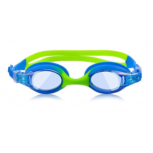 Color Blocking Waterproof and Anti Fog Children's Swimming Goggles
