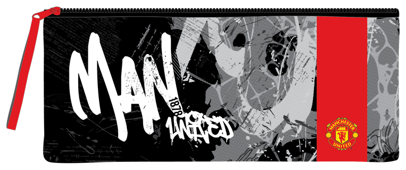 Man United Fc Pencil Case - 33Cm Deluxe