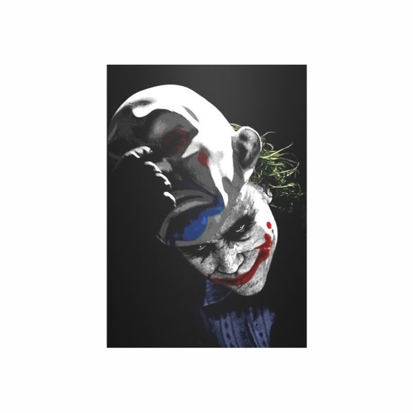Joker Cat Black - A1 Poster