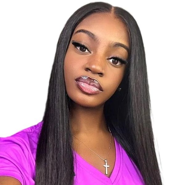 20Inch 6x4 HD Lace Wear And Go Glueless Wig Human Hair Pre Cut 180% Density