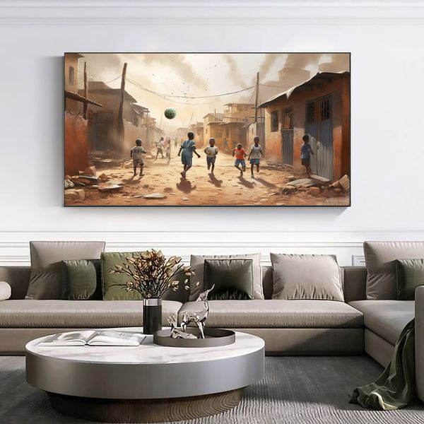 Canvas Wall Decor - Township Soccer Fever - 0284