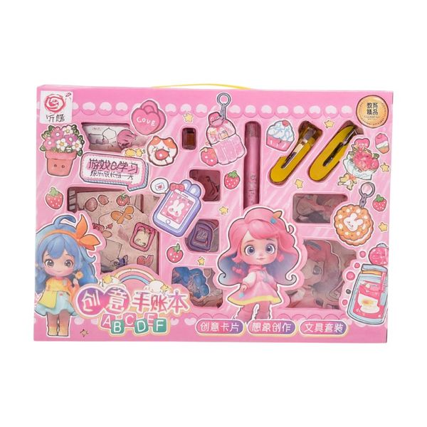 Creative Hand Account Stationery Gift Set - Pink