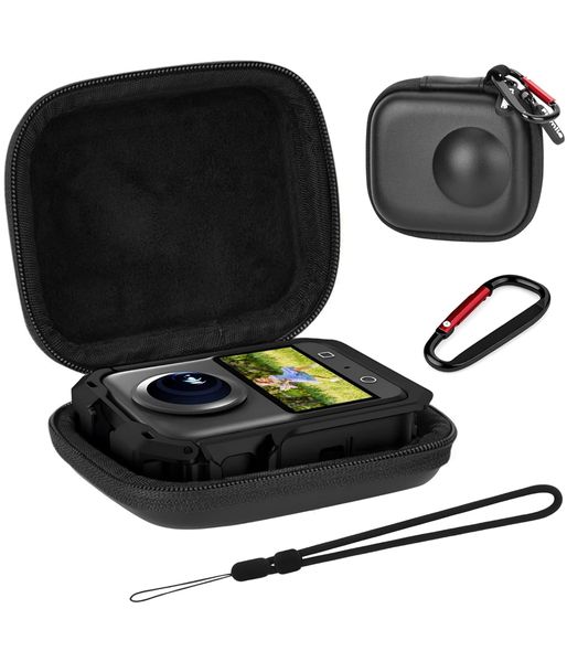 Portable Hard-Shell Carrying Case Compatible With DJI Osmo 360 Camera-Black