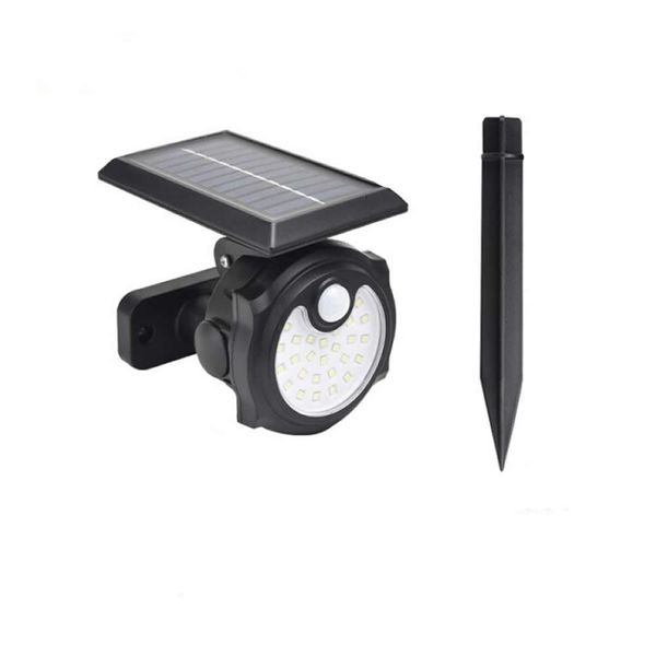 LED Outdoor Solar Sensor Garden Light
