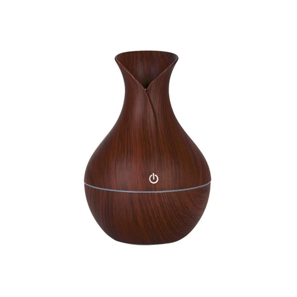 USB Ultrasonic Aroma Humidifier - Brown