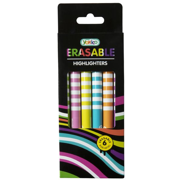Erasable Highlighter (6 pack)