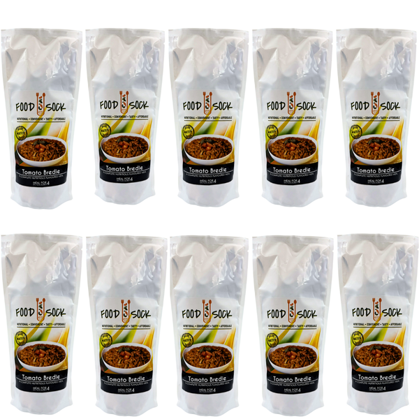 Foodsock Meal Box Tomato Bredie Pack of 10 |Camping | Hiking | Soup Kitchen