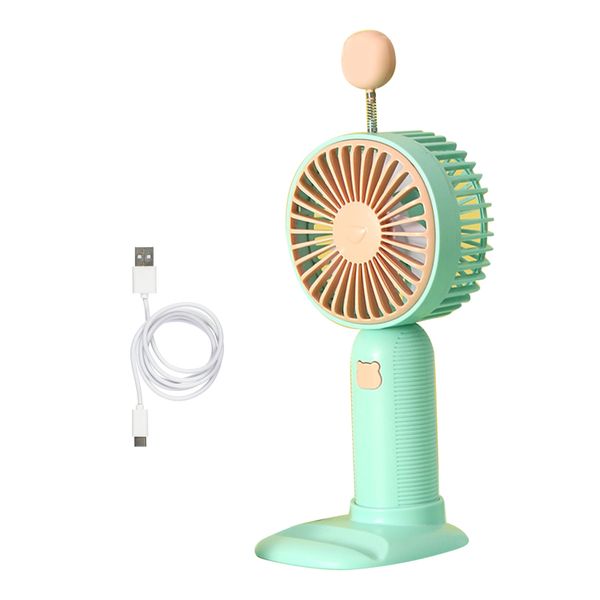Mini Desk Fan Base Removable Grey