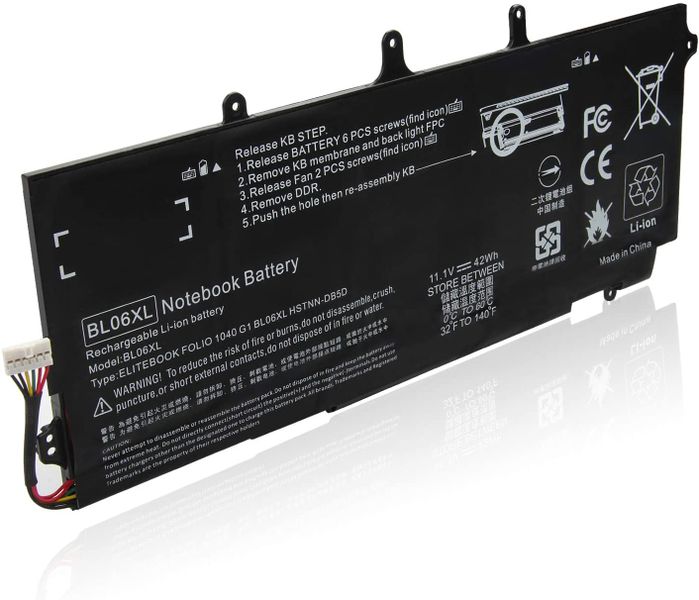 Replacement HP Folio 1040 G1, BL06XL