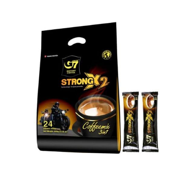 G7 Strong X2 - 3in1 - Instant Coffee 25gr x 24 sticks