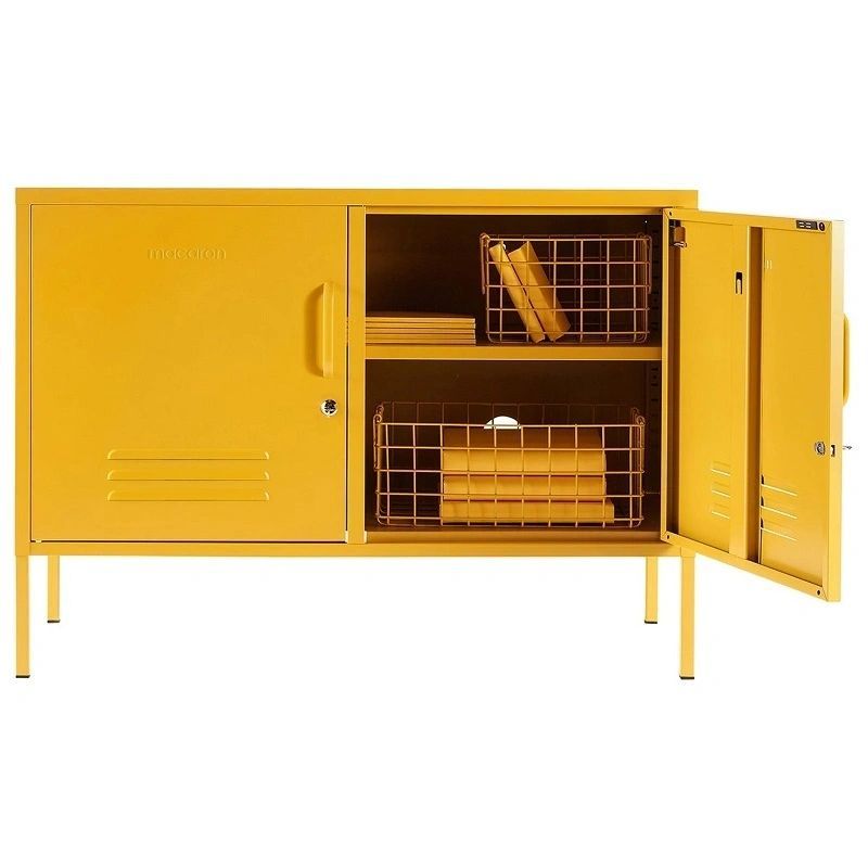 Stand Locker Lowdown Storage Cabinet - Mustard Yellow | Shop Today. Get ...