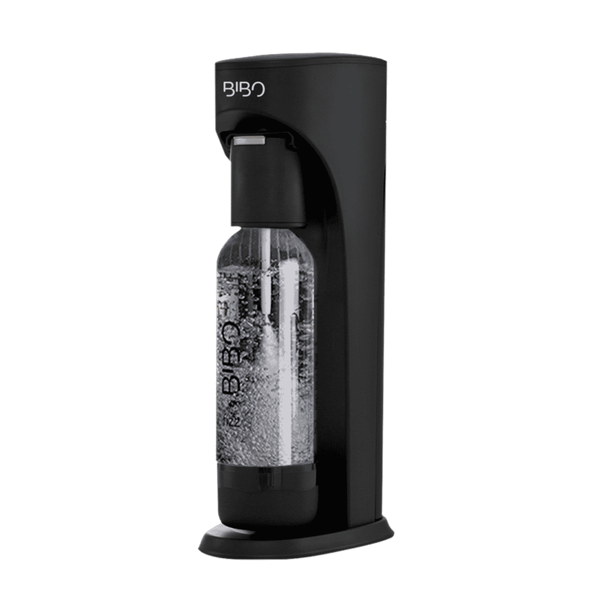 Bibo Fizz Bar (Including CO2 Cylinder) & 5 1lt Bottles - Black Shop