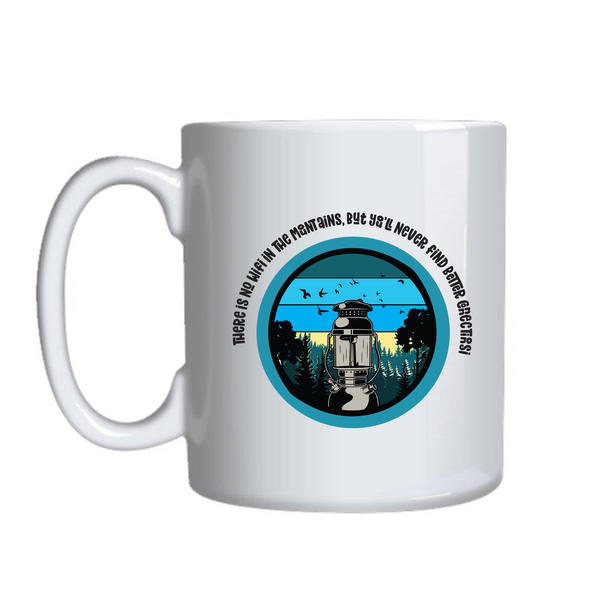 No wifi Mugs for Adventure Lovers Funny Trendy Graphic Cup Present 013