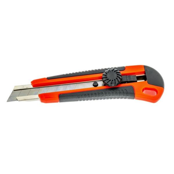 Utility Knife - 18mm - Black/Red