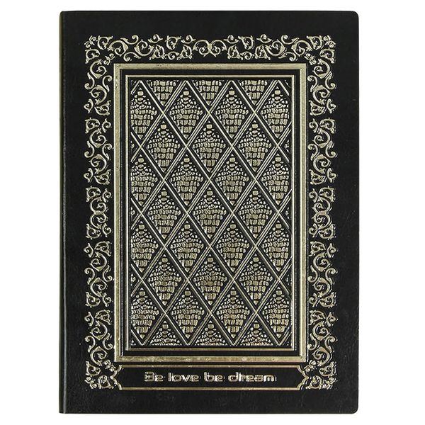 Stationery Vintage Leather Notebook With 208 Kraft Journal Pages - 18cm