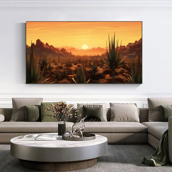Canvas Wall Art - Aloe Oasis - 0314