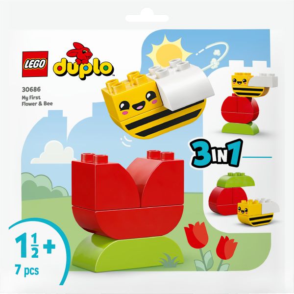 LEGO® My First Flower &amp; Bee Recruitment Bags 30686