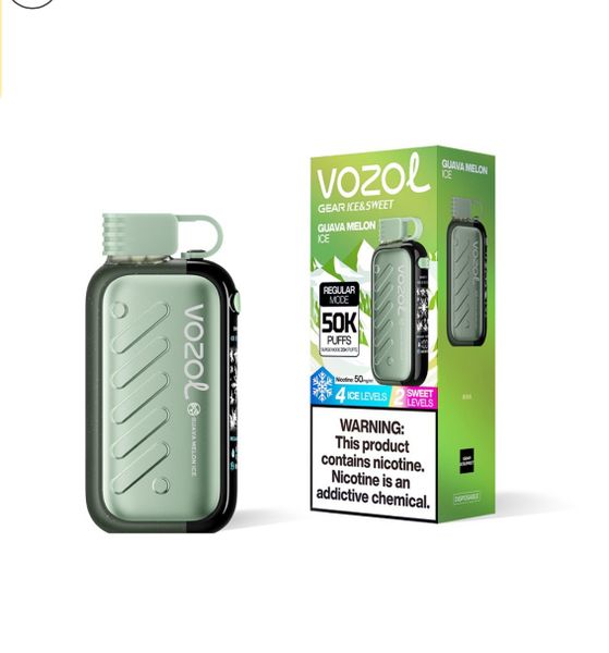 Vozol Gear Ice &amp; Sweet 50K Guava Melon Ice