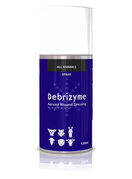 Debrizyme Aerosol Wound Spray For All Animals - 150ml