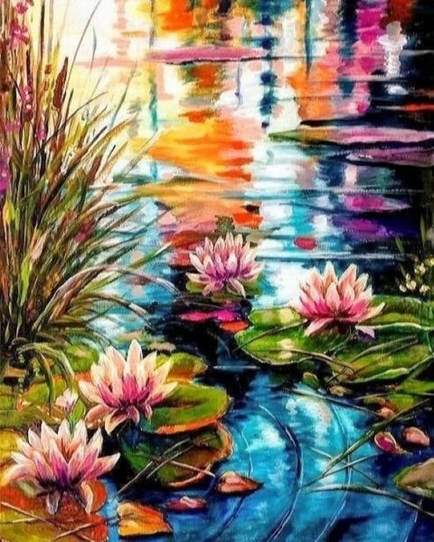 Premium Paint by Numbers DIY Kit_ 40cm x 50cm EP005 / POD / NO FRAME