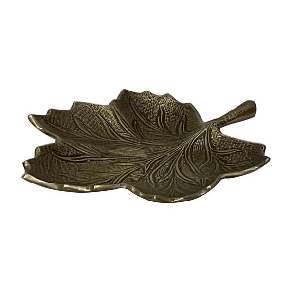 YB Ambiente - Mini Leaf Antique Brass Bowl