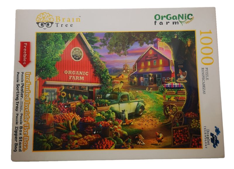 Jigsaw Puzzle - Organic Farm 1000 Piece