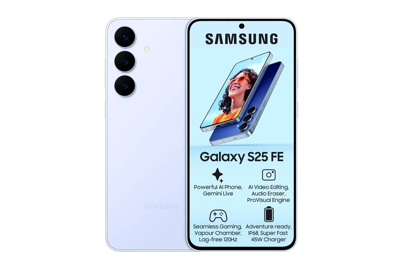 Samsung Galaxy S25 FE 5G 256GB Dual Sim - Light Blue