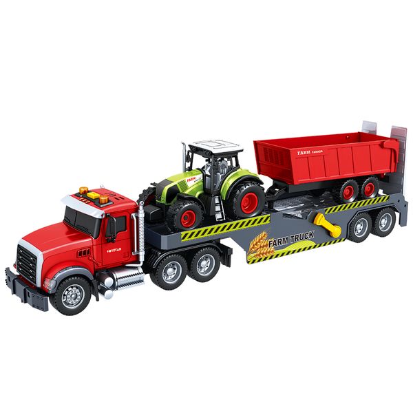 Toystar Farm Trailer Set with Sound, Lights (53cm Long)