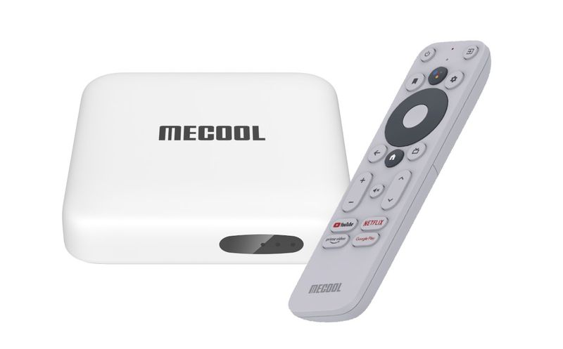 Google Certified Mecool Android 10 TV box with dual wifi